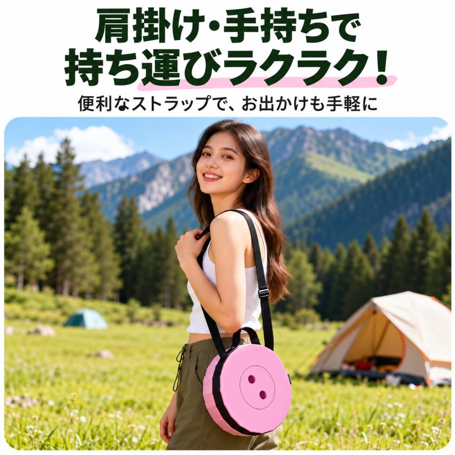 伸縮式スツール 折りたたみ椅子 高さ調節 |  | 09