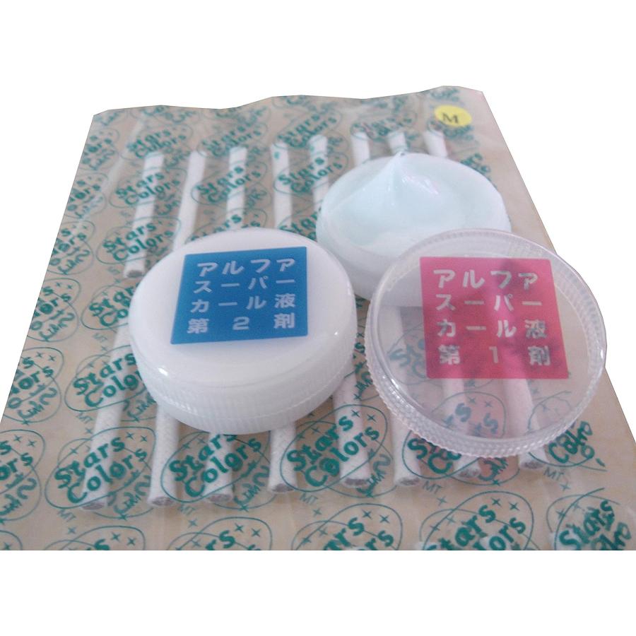 時間短縮！付けまつげ用パーマ液＆粘着ロット３２本セット国産 | 