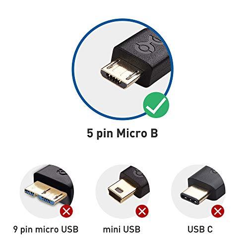 Cable Matters USB Type C Micro B 変換ケーブル 2m USB C Micro B 変換ケーブル USB 2.0 Micro B 5ピン 480Mbps Android対応 充電可能 （ブラック）｜apm-store｜06