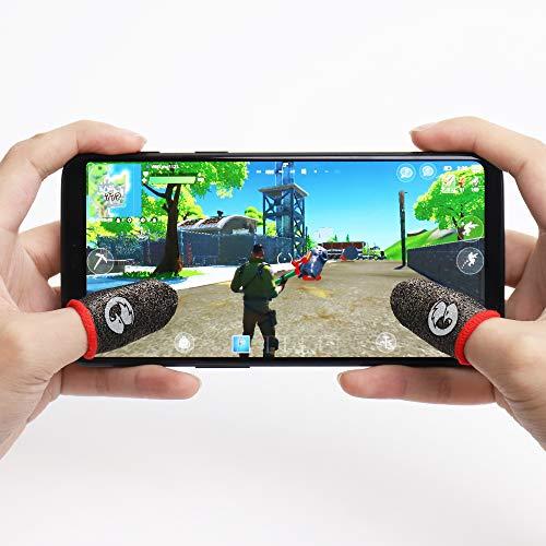 GameSir Talons スマホ ゲーム 指サック PUBG/CoD/荒野行動 吸汗性 手汗対策 音ゲー 多種スマホゲームに対応? 1パック