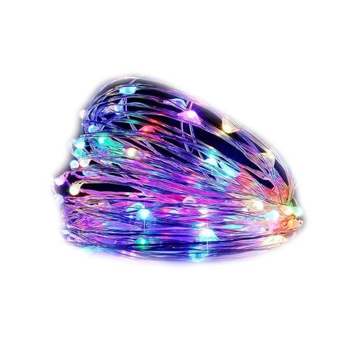 GOODGOODS イルミネーション ledライト 100球 10m ledライト リモコン付き メモリー機能搭載 防水 クリスマス デコレーション ハロウィン装飾 ロープ