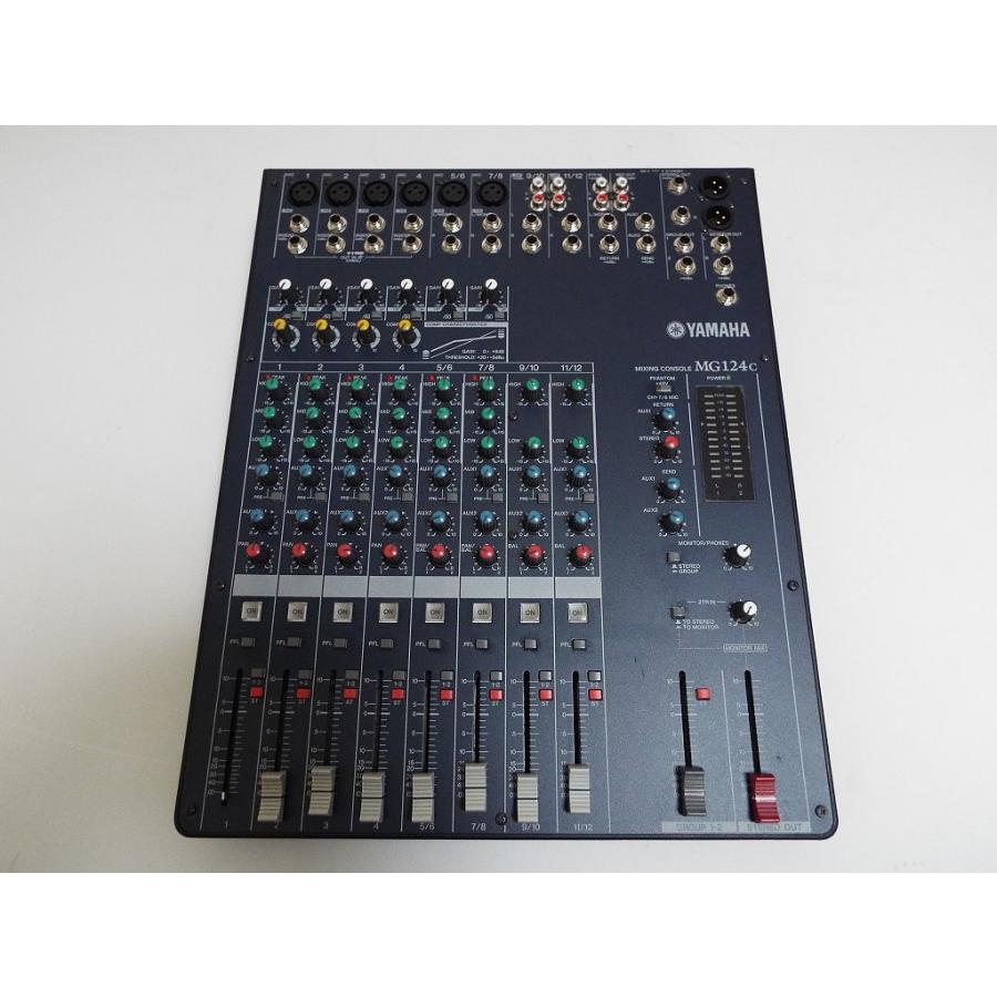YAMAHA MG124C アダプター付き PA-20 簡易検査品 アナログミキサー