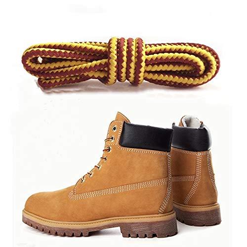 [Haruhana] ワークブーツ用 靴紐 ブーツレース 虎紐 作業靴 安全靴 RED WING CHIPPEWA Timberland 等のワークブーツに適した靴紐 しなやかで丈夫な太｜apm-store｜02