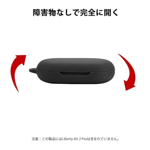 For Anker Soundcore AeroFit ケース シリコン 専用 収納カバー 全面保護 充電便利 カラビナ 紛失防止 滑り止め AUDASO 軽量 キズ防止 スリム 薄型｜apm-store｜05