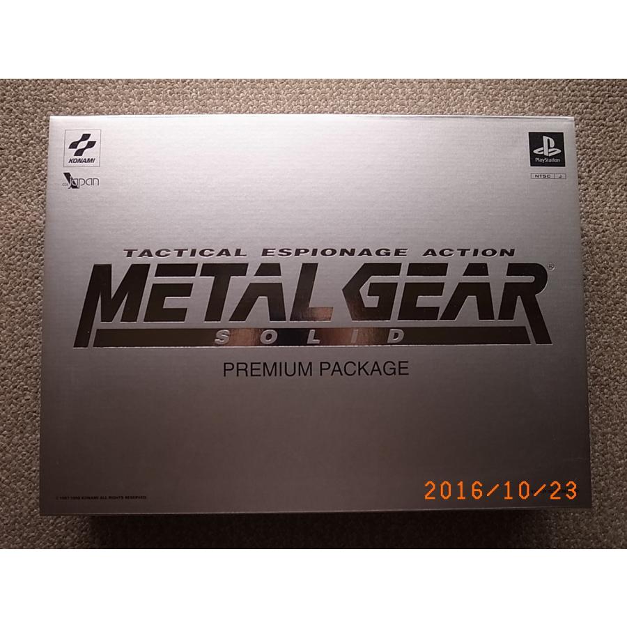 【非売品】メタルギアソリッド 債発行記念 PREMIUM PACKAGE 即決10000円送料込み PS メタルギアソリッド 債発行記念 非売品