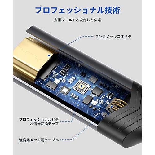 JSAUX Mini DisplayPort-HDMI 変換アダプタ Mini DP/Thunderbolt to HDMI【1080P@60Hz/21cm/グレー】MacBook Air/Pro/iMac、Microsoft Surface Proな｜apm-store｜05