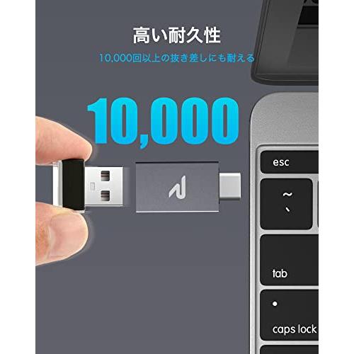 Rampow USB Type C & USB 変換アダプタ【二個セット】OTG対応 MacBook, iPad Pro, Sony Xperia XZ/XZ2, Samsung S10などタイプc多機種対応 USB-C & U｜apm-store｜04