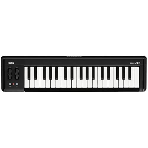 KORG (コルグ) MIDIキーボード microKEY2 マイクロキー DTM/37鍵盤/コントローラー/USB/パスパワー/プラグイン付属 MICROKEY2-37