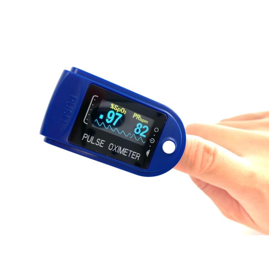 在庫あります。【医療機器認証済】パルスオキシメータ　血中酸素濃度計　ＣＭＳ５０Ｄ　1年保証 |  | 01