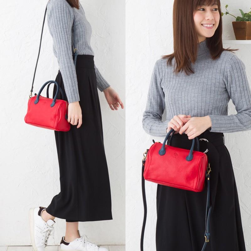 CI-VA（チーバ） 【セール60% OFF】CI-VA ミニボストンバッグ ヌメ革