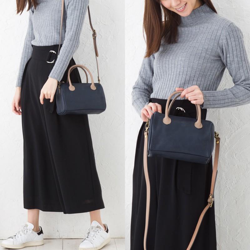 CI-VA（チーバ） 【セール40% OFF】CI-VA ミニボストンバッグ ヌメ革