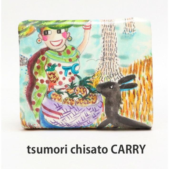 激安正規  二つ折り ミニ財布 ツモリチサト tsumori 57601 フルーツマーケット chisato 二つ折り財布