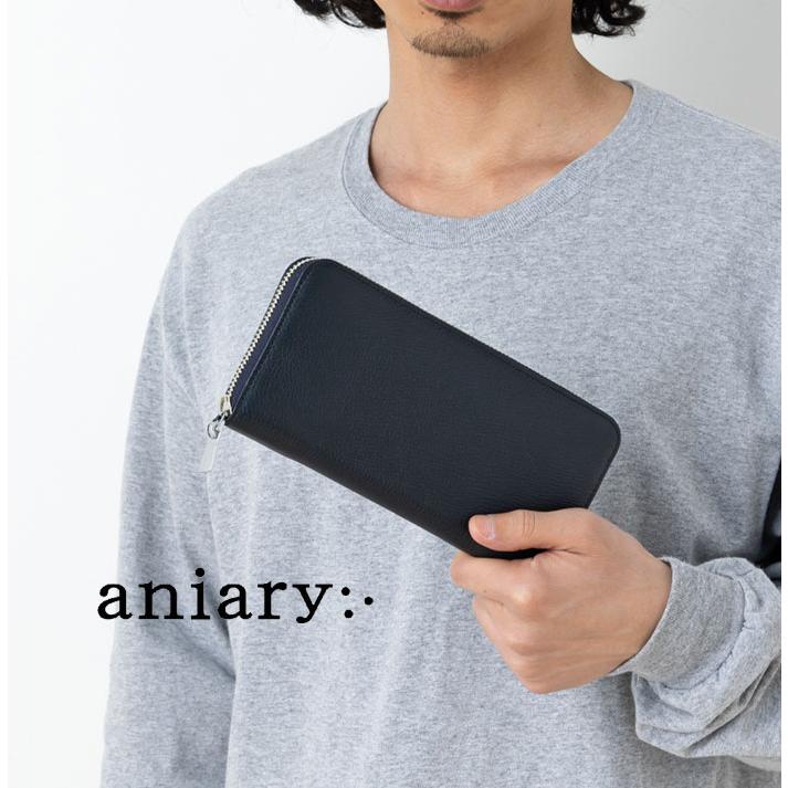 美品 aniary アニアリ ラウンドジップ ラウンドファスナー 長財布 aniary（アニアリ） 【セール20% OFF】アニアリ 長財布 ラウンドジップ