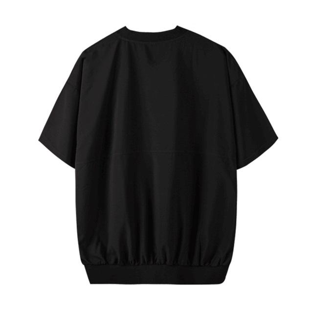 ビッグシルエット ストリートピステ 半袖 Vジャンパー (wundou) P-1230