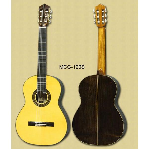 Martinez MC-128S ＜MC128S＞ スプルース単板(松） クラシックギター 弦長650ｍｍ ギグケース付！