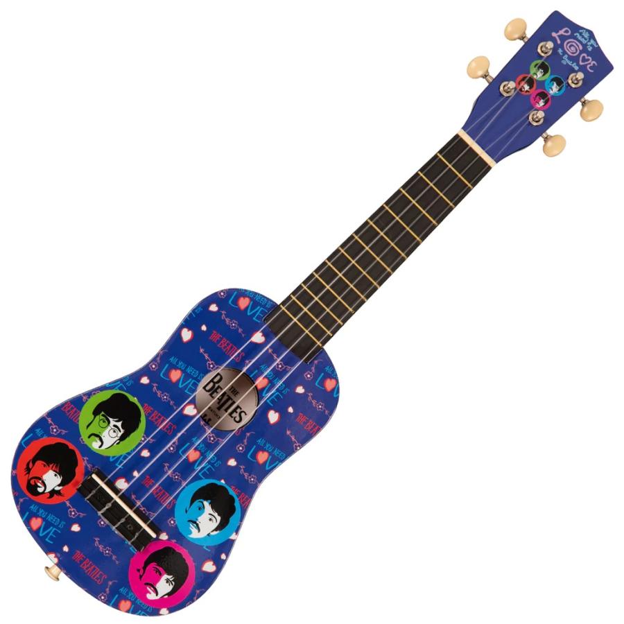 The Beatles Ukulele [Love Is] ビートルズ ソプラノ ウクレレ BEATUK3