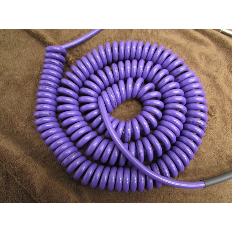 Divine Noise Handmade Curly Cables SS / Purple