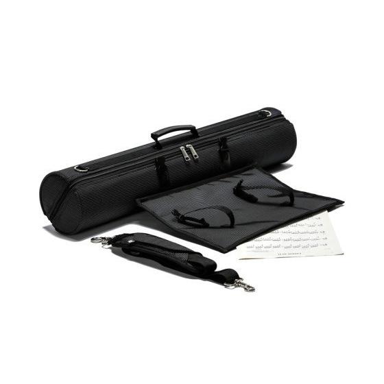 BROPRO P702T Cylindrical Soprano Case Black - Orchestra Style