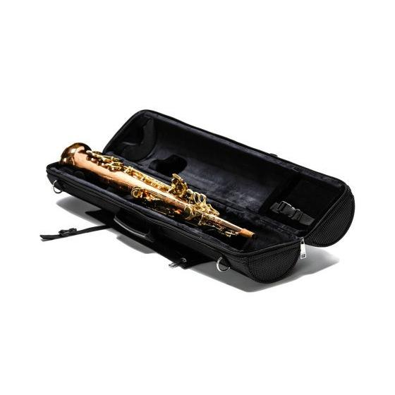 BROPRO P702T Cylindrical Soprano Case Black - Orchestra Style