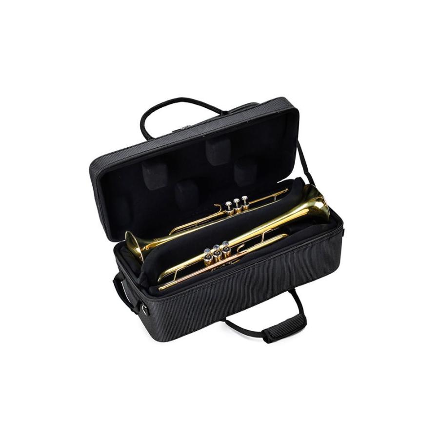 BROPRO W800D Wooden Double Trumpet- Orchestra Style トランペット 2