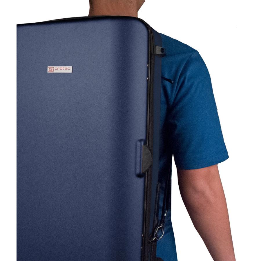 Protec BLT301TBX トランペット用トリプルケース ネイビー Protec BLT301TBX トランペット用トリプルケース ネイビー