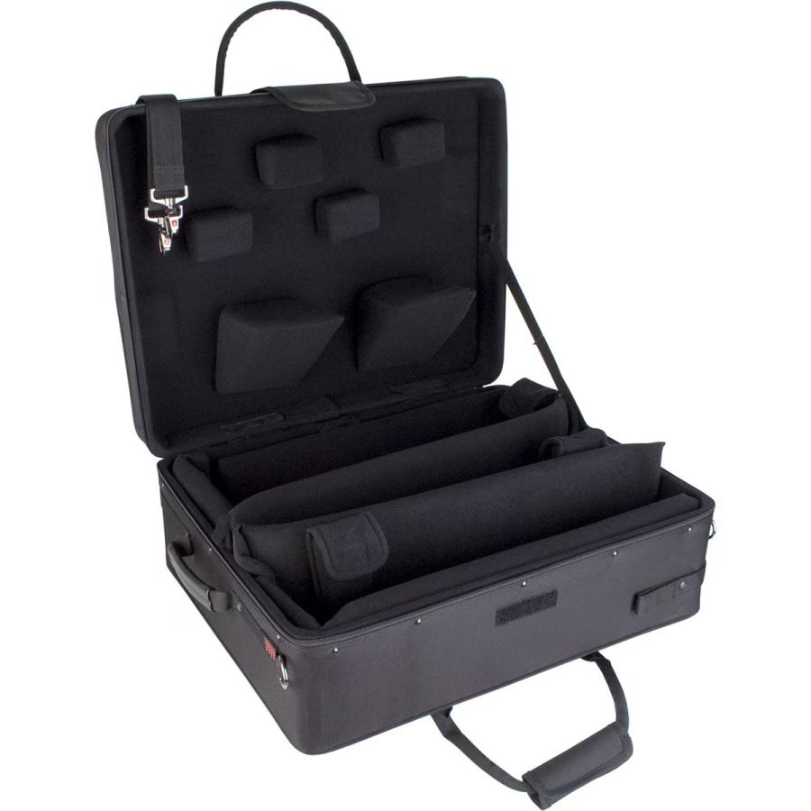 Protec IP301Q (IP-301Q) トランペット 他 最大4本収納 セミハード