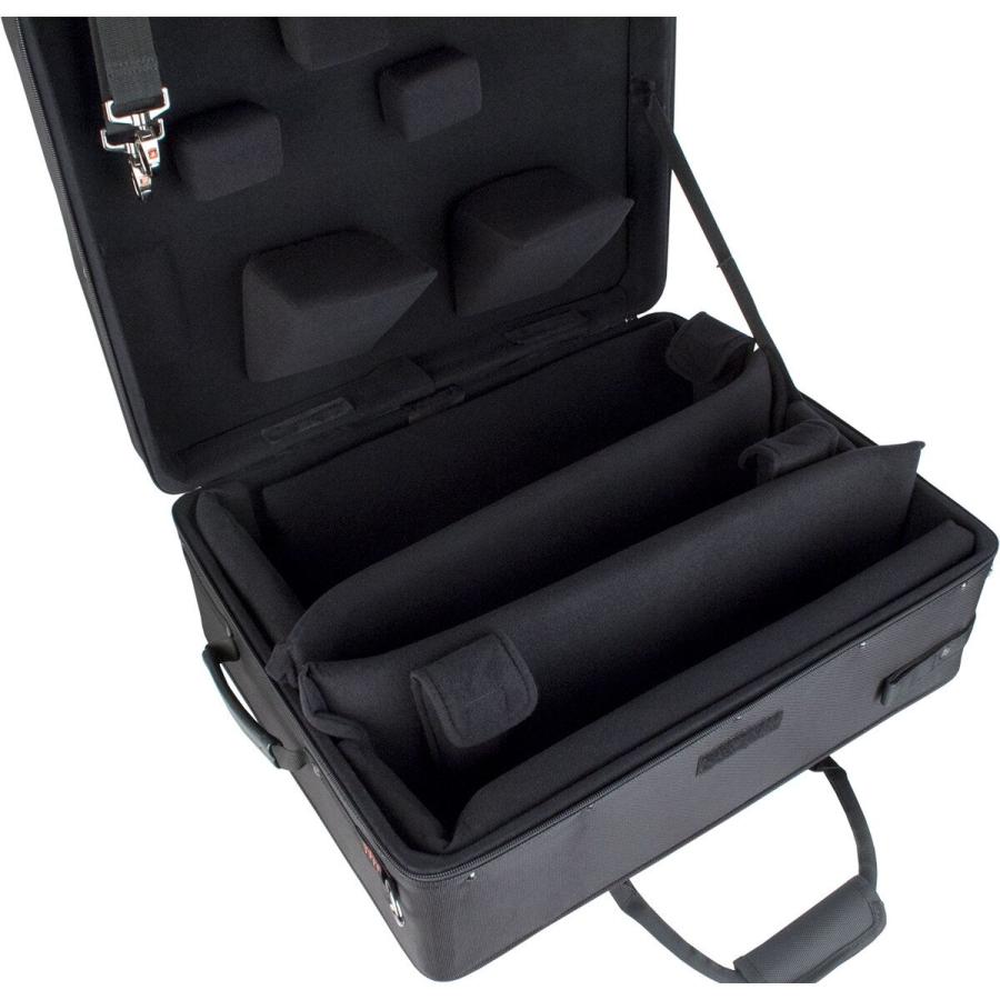 Protec IP301Q (IP-301Q) トランペット 他 最大4本収納 セミハード