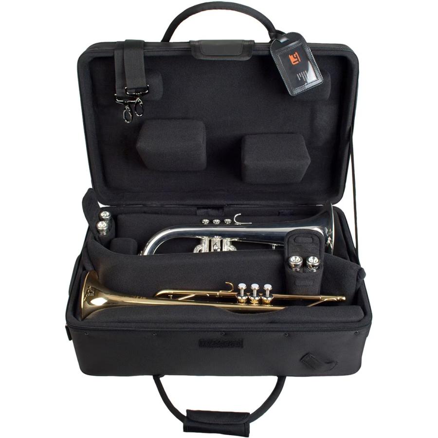 トランペット 本体 シルバー仕上げ ハードケース付 Protec IP301T (IP-301T) トランペット 3本収納 or トランペット