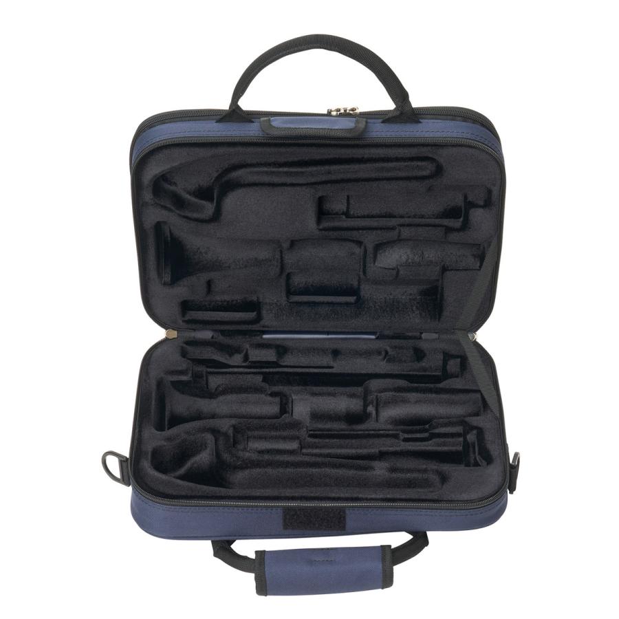 Protec MX307BX Blue (MX-307BX) クラリネット用 軽量セミハードケース