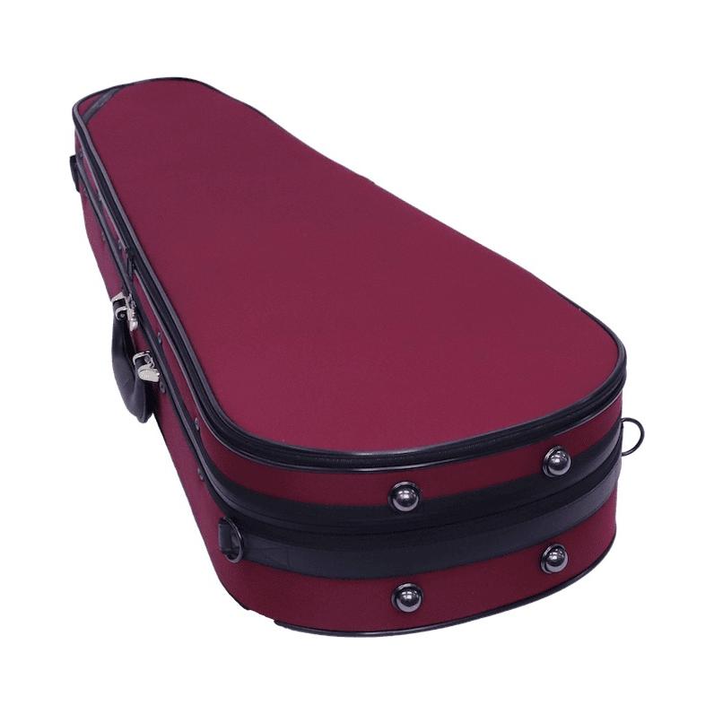 Super light ビオラ ケース セミハードケース 赤 弦楽器 Super Light 1.6kg 超軽量! ビオラケース Shaped Viola Case Burgundy