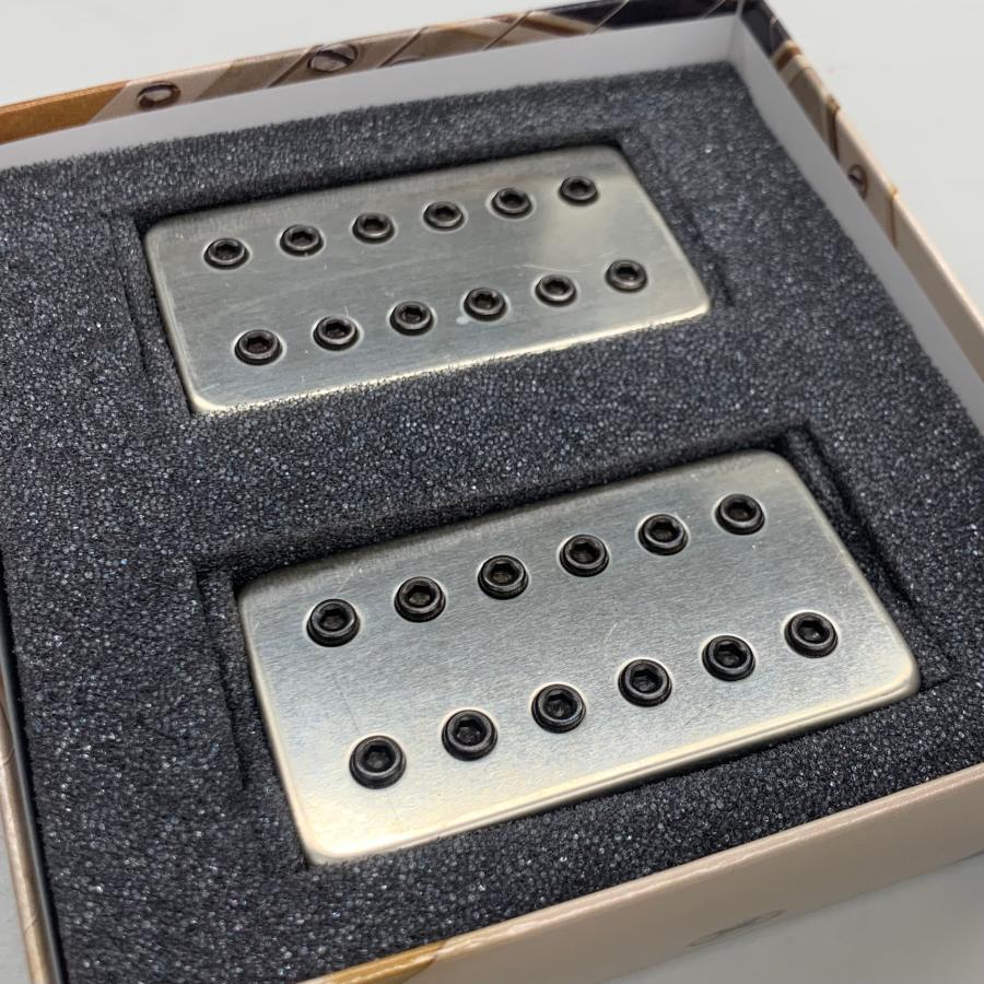 Bare Knuckle AFTERMATH HUMBUCKER SET / RAW-NICKEL AGED NICKEL BOLT