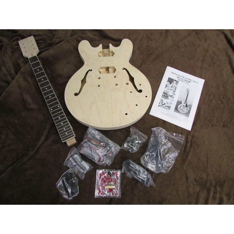 手作りギターキット エレキギターキットセミアコタイプ Hosco Er Kit Es 1210 Hosco Erkites あぽろんyahoo 店 通販 Yahoo ショッピング