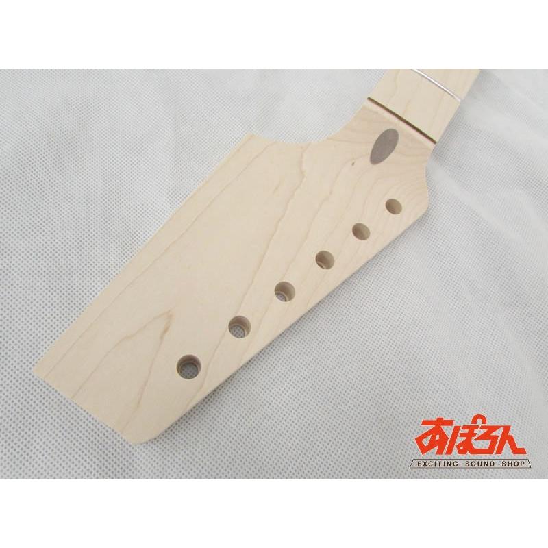 Hosco エレキギターネック HNK-11/22T STタイプネック ヘッド未加工 メイプル1P/22フレット仕様 パドルヘッド_1