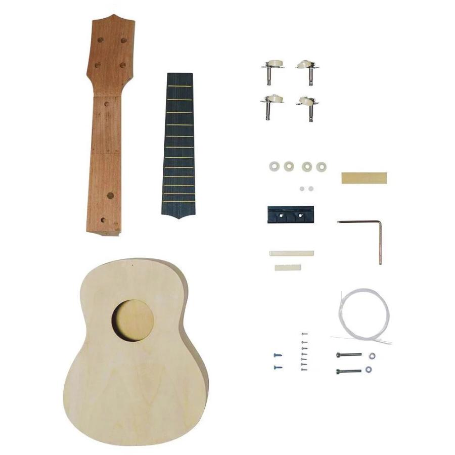 Hosco 手作りウクレレキット ウクレレキット Uk Kit 15 中級者向け シナ合板 1210 Hosco Uklit10 あぽろんyahoo 店 通販 Yahoo ショッピング