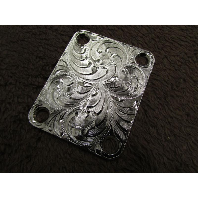 El Dorado Hand-Engraved “Tele” 4-Bolt Neckplatet【エルドラド
