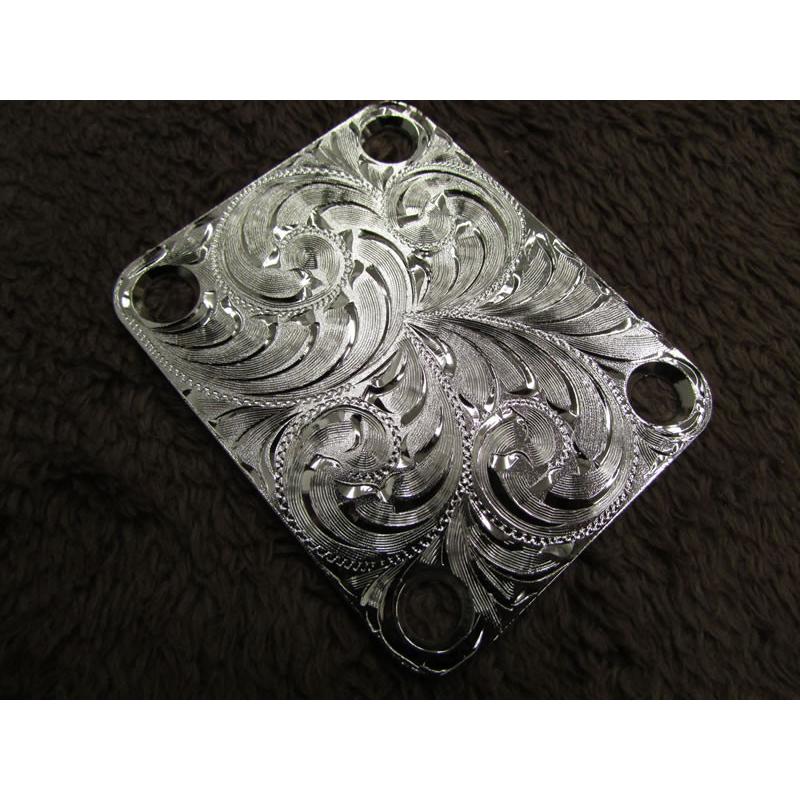 El Dorado Hand-Engraved “Tele” 4-Bolt Neckplatet【エルドラド