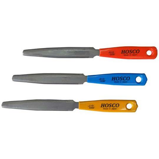 HOSCO Luthiers Tools】ルシアーツール！ナットファイル3本組