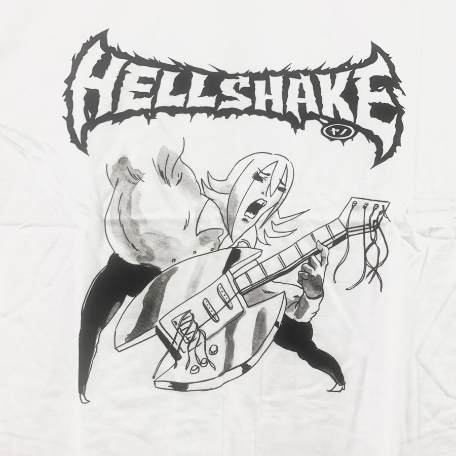 HELLSHAKE矢野 ギターソロ Tシャツ ヘルシェイク矢野 ポプテピピック｜apollon｜02