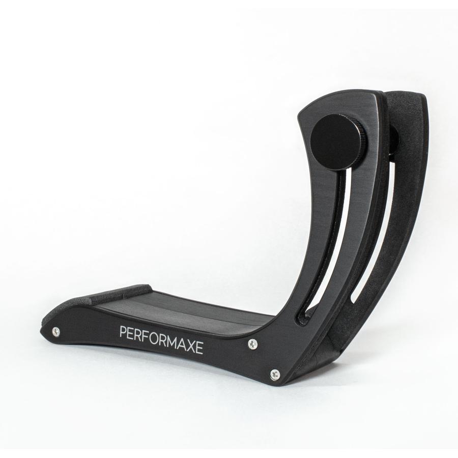 本物！PERFORMAXE パフォーマックス　エレキギター専用設計レッグレスト PERFORMAXE Full-Black Performaxe (パフォーマックス) エレキギター