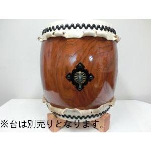 三島屋楽器店 宮太鼓 目有 1尺5寸（直径約45センチ) 長胴太鼓 NO.310215