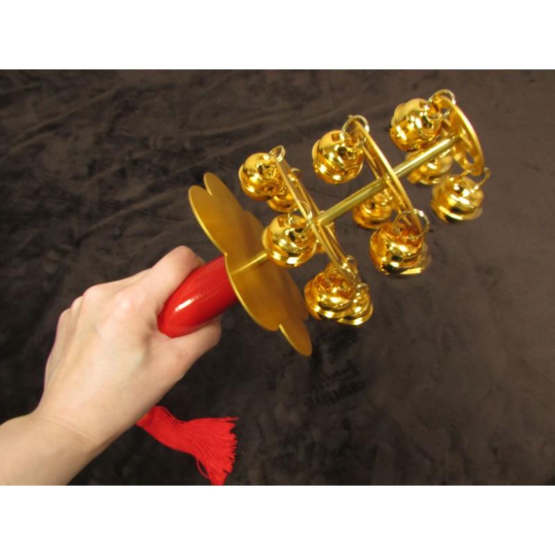 三島屋楽器店 神楽鈴(七五三) かぐら鈴 紐付 NO.51043 【七五三鈴/巫女鈴】