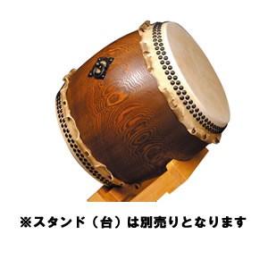 岡田屋布施】長胴太鼓・ふきうるし栓（せん） 1尺4寸 (口径42センチ  