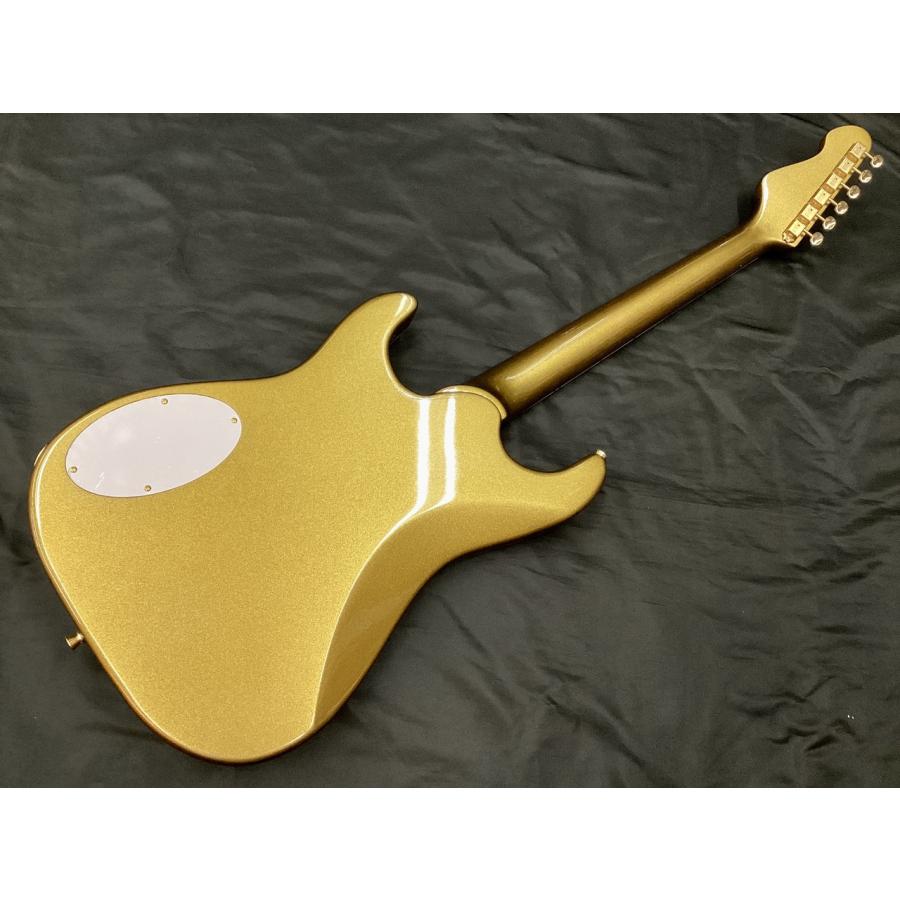Joe Doe Guitars×Vintage JDV36 Gas Jockey Sparkling Gold Sand(ヴィンテージ ジョードー)｜apollon｜06