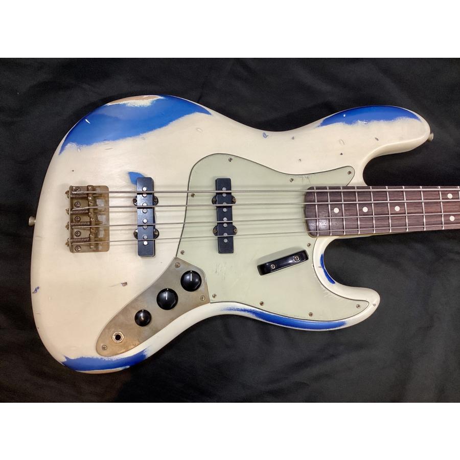 Nash Guitars JB-63/Olympic White-Lake Placid Blue/Paint over Paint/Alder/AM-781｜apollon｜03