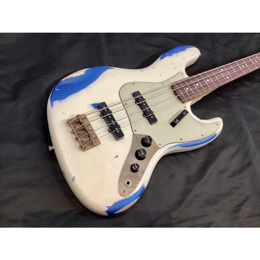 Nash Guitars JB-63/Olympic White-Lake Placid Blue/Paint over Paint/Alder/AM-781｜apollon｜06