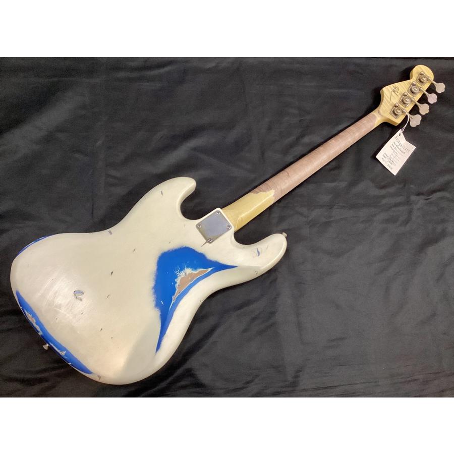 Nash Guitars JB-63/Olympic White-Lake Placid Blue/Paint over Paint/Alder/AM-781｜apollon｜07