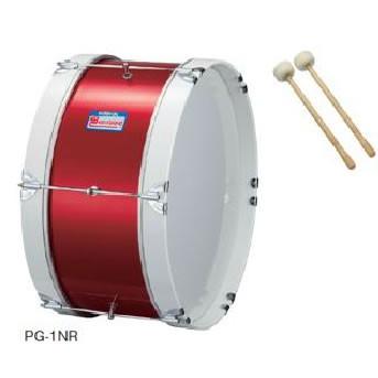 全音 バンビーナ バスドラム PG-1NR カーディナルレッド (ゼンオン マーチング 幼児向け）