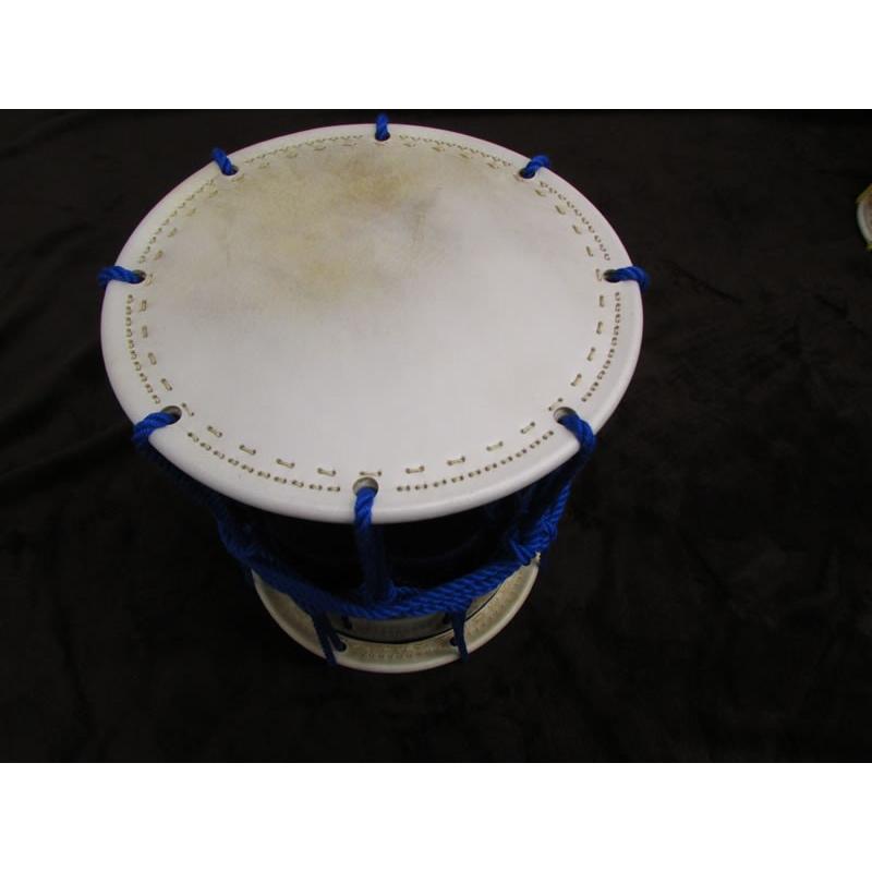 三島屋楽器店 オリジナル桶胴太鼓 7寸 (直径約21.5cm） ブルー 吊り