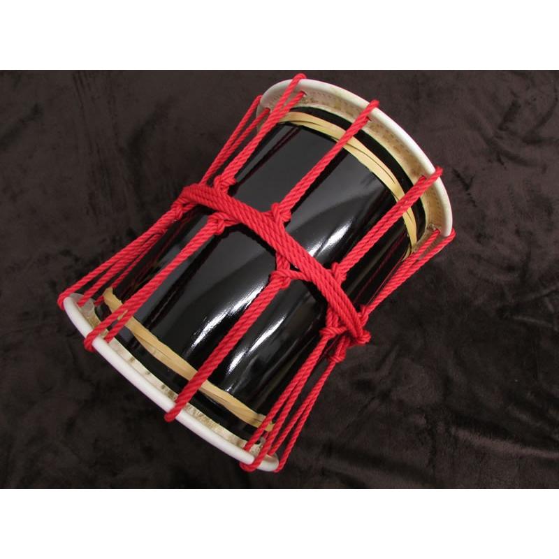 三島屋楽器店 オリジナル桶胴太鼓 8寸 (直径約24.5cm) レッド 三島屋楽器店 オリジナル桶胴太鼓 8寸 (直径約24.5cm) レッド