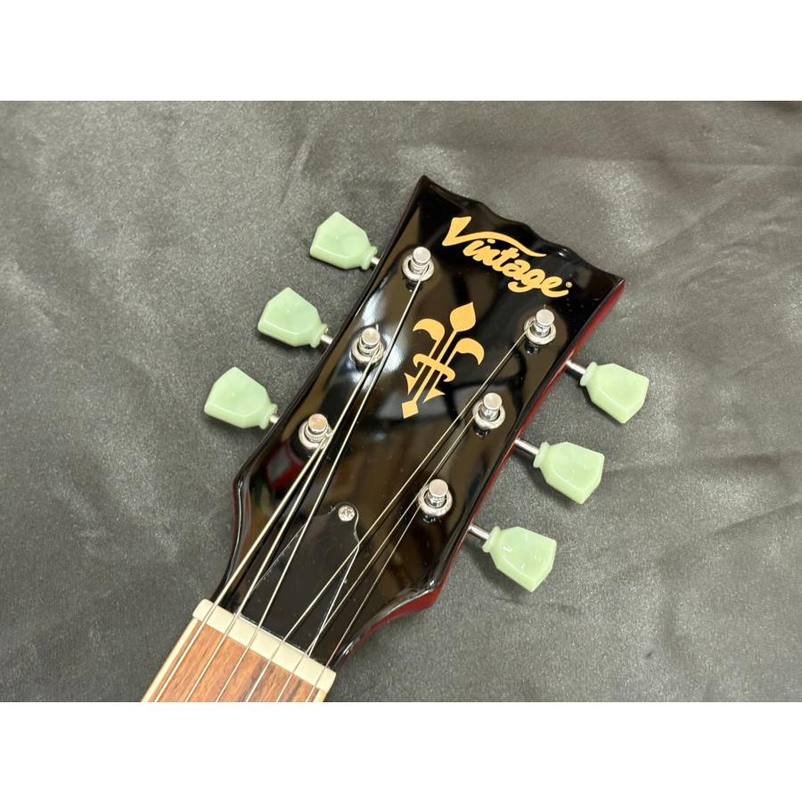 Vintage V100THB（ヴィンテージ レスポール エレキギター）【イオン